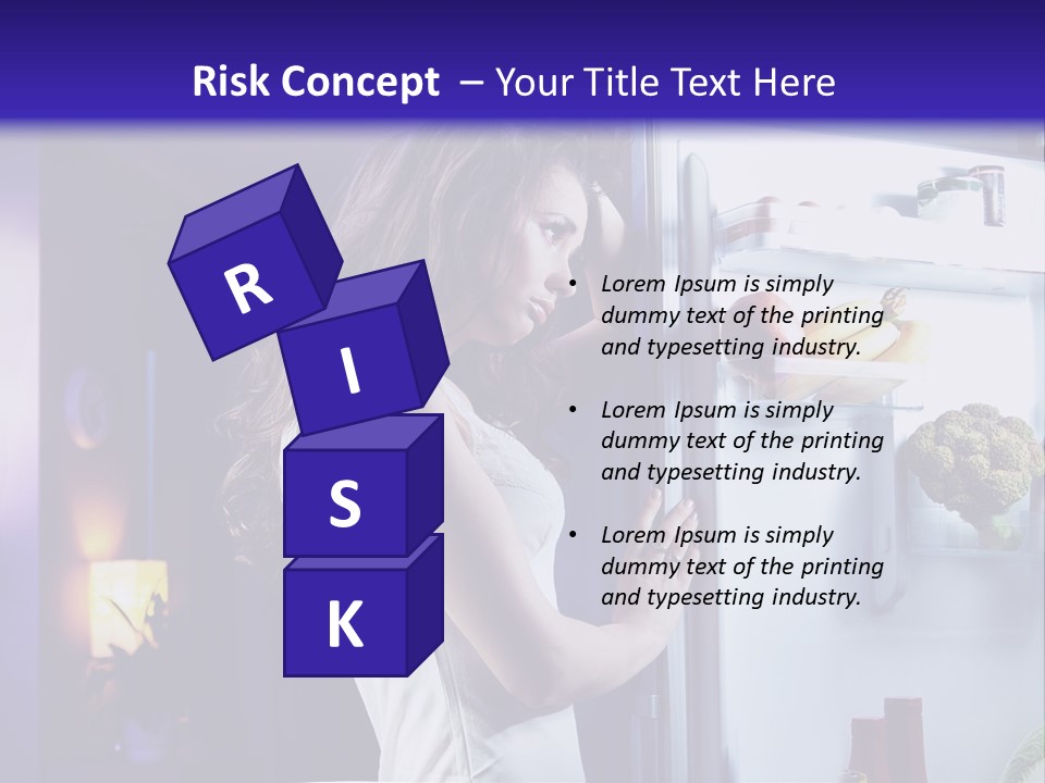 Belly Body Model PowerPoint Template