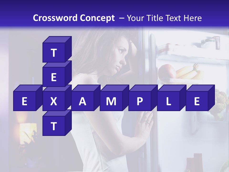 Belly Body Model PowerPoint Template