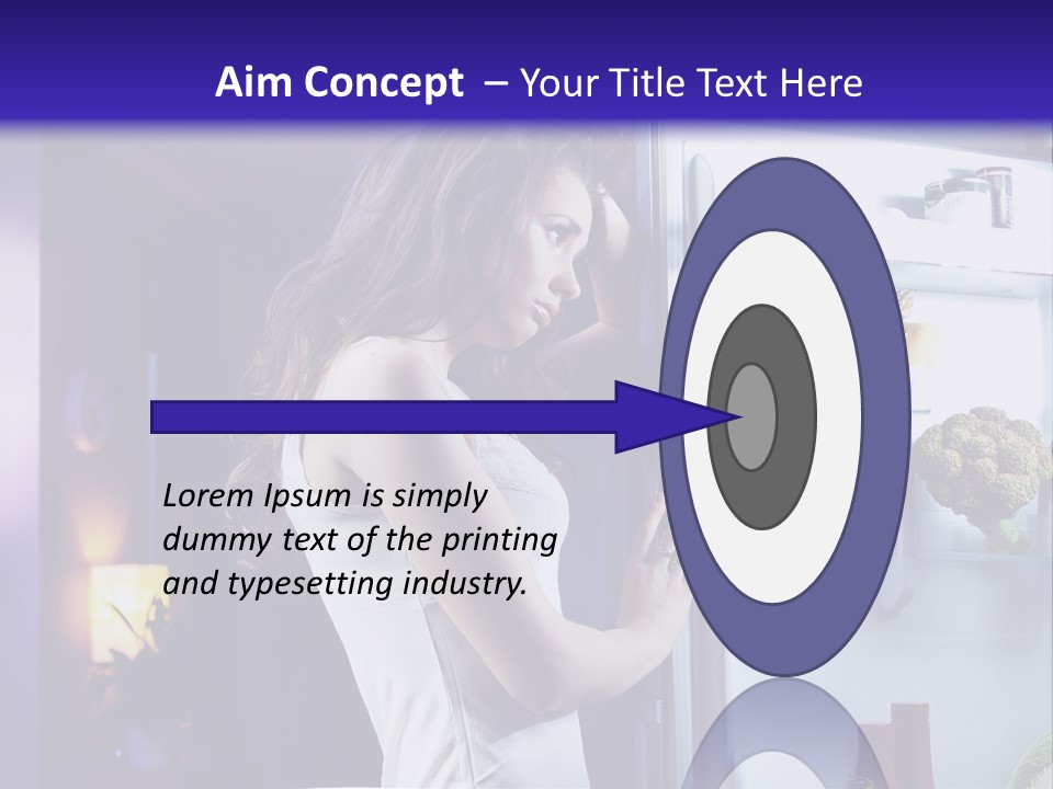 Belly Body Model PowerPoint Template