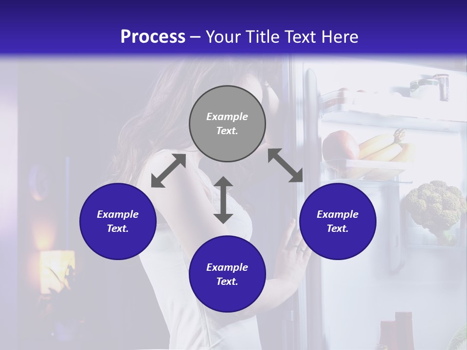 Belly Body Model PowerPoint Template
