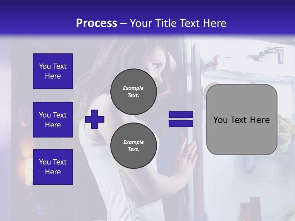 Belly Body Model PowerPoint Template