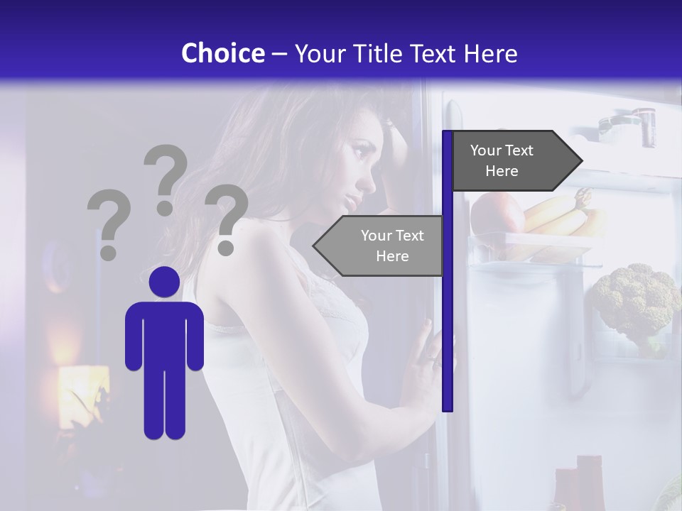 Belly Body Model PowerPoint Template