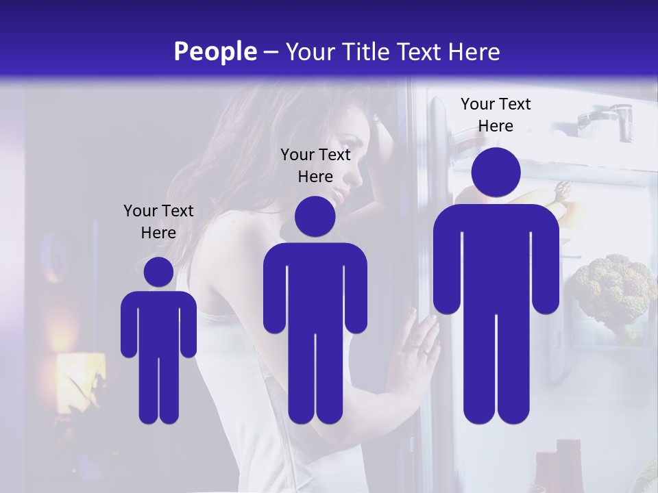 Belly Body Model PowerPoint Template