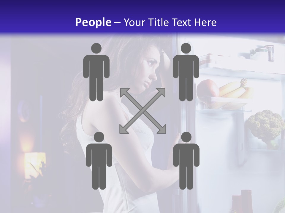 Belly Body Model PowerPoint Template