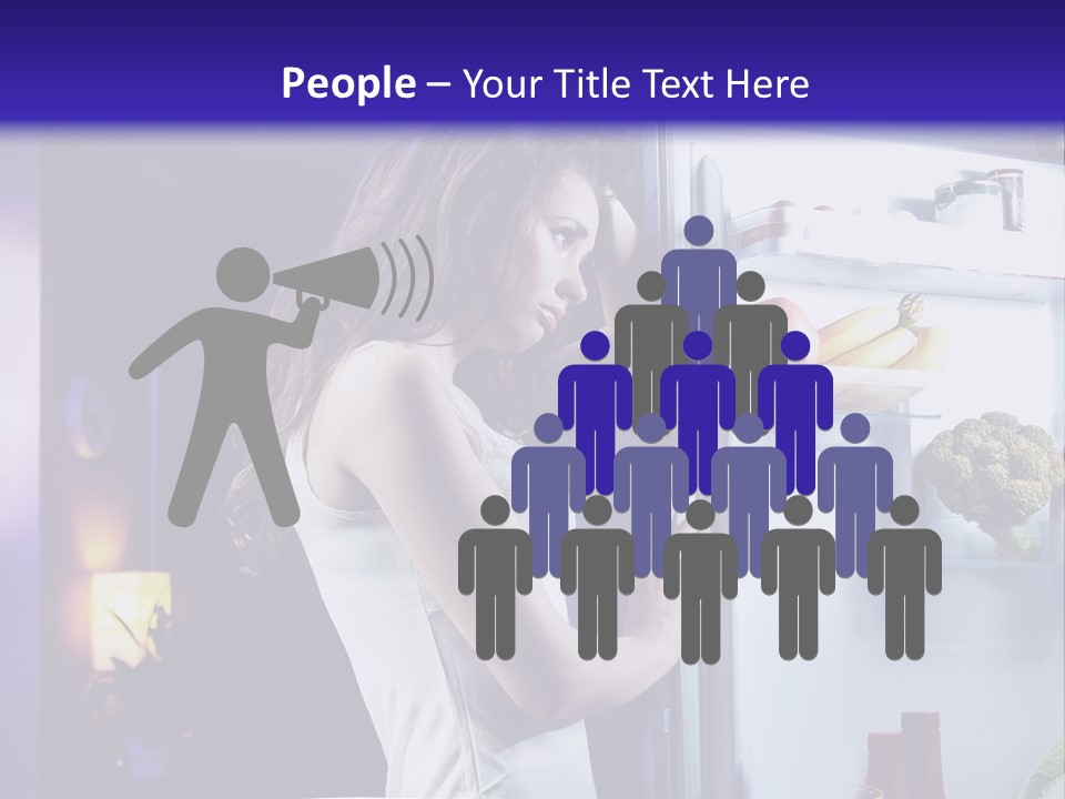 Belly Body Model PowerPoint Template