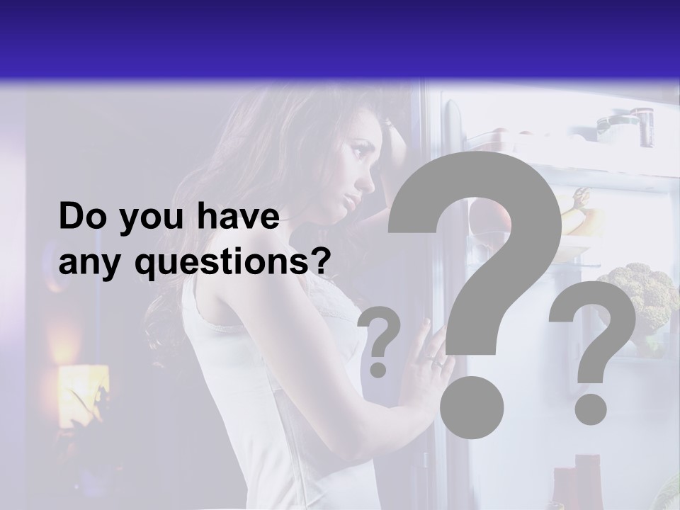 Belly Body Model PowerPoint Template