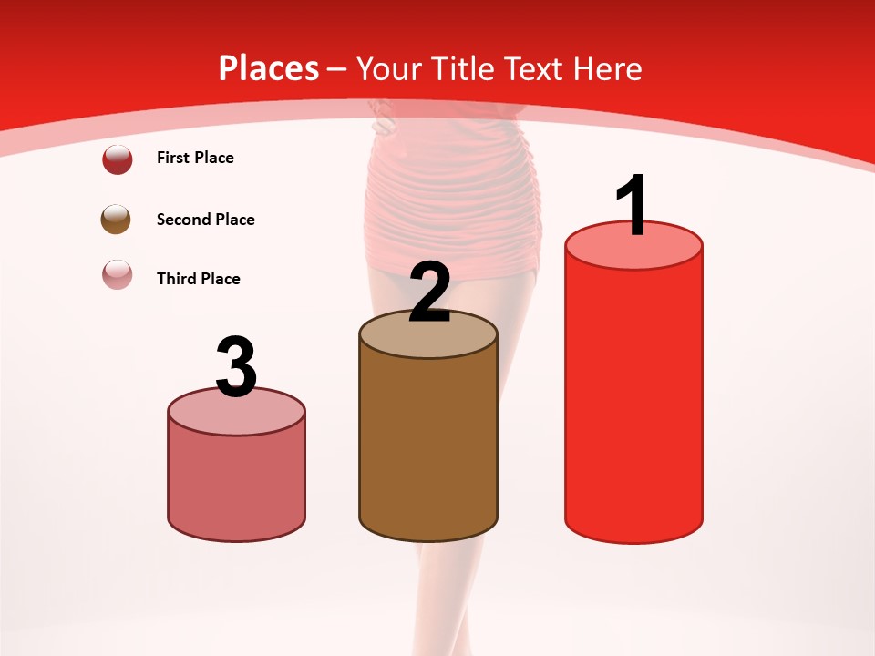 Sexy Portrait Platform PowerPoint Template