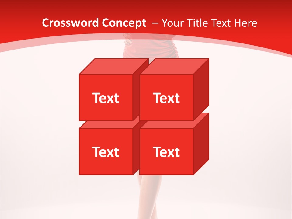 Sexy Portrait Platform PowerPoint Template