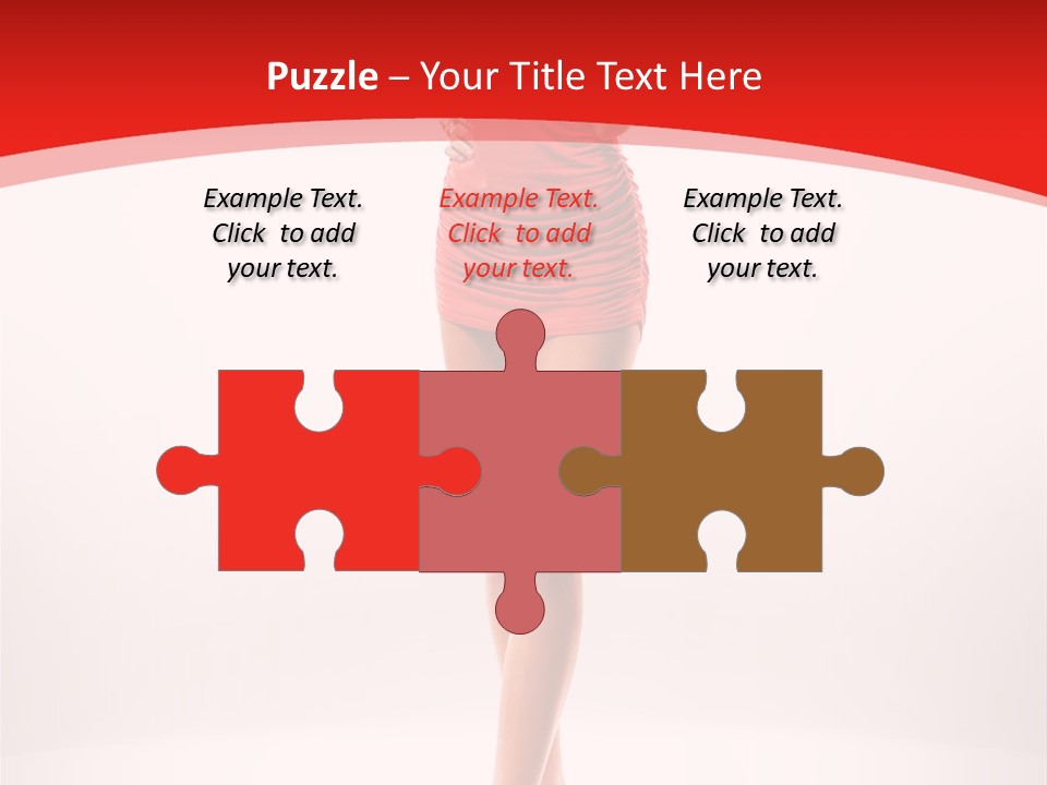 Sexy Portrait Platform PowerPoint Template