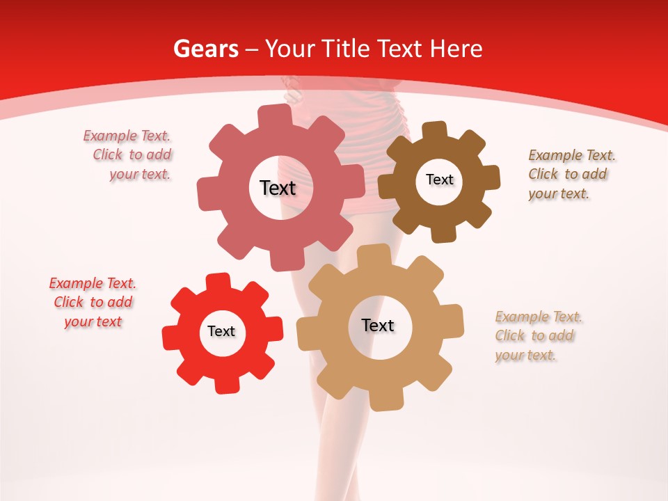 Sexy Portrait Platform PowerPoint Template