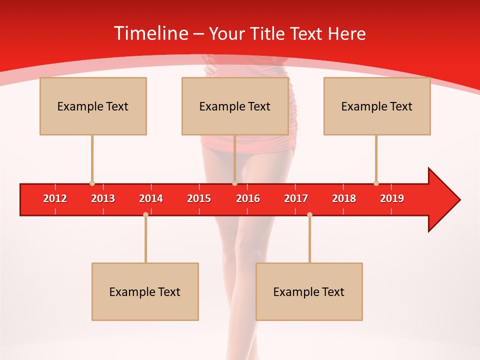 Sexy Portrait Platform PowerPoint Template
