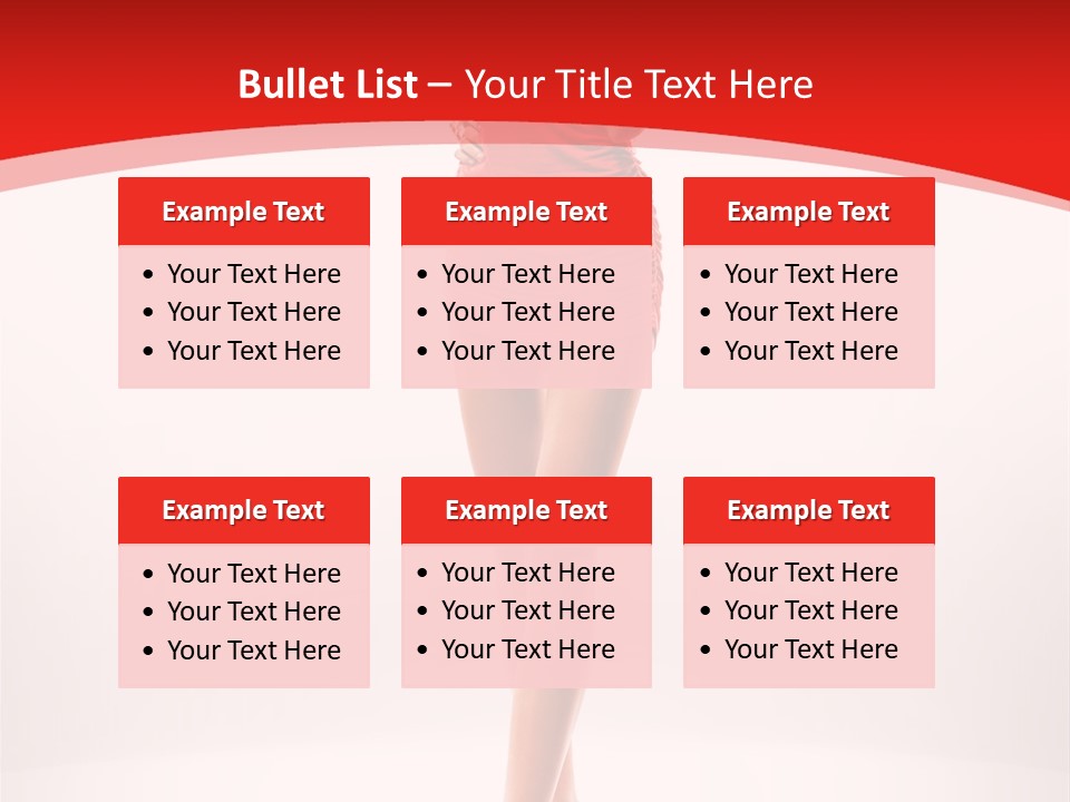 Sexy Portrait Platform PowerPoint Template