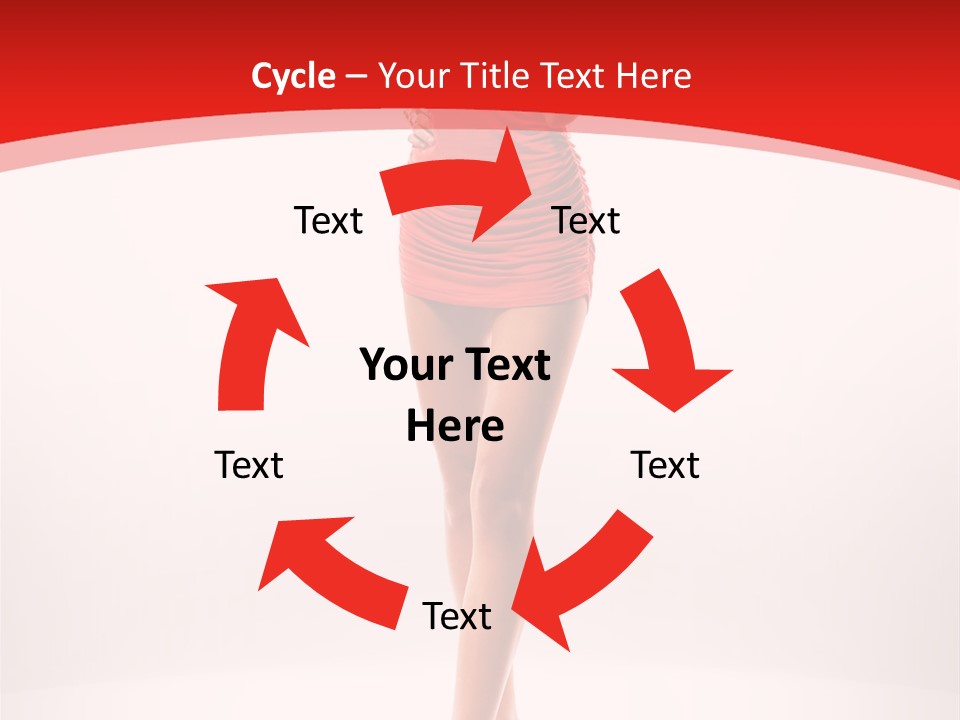 Sexy Portrait Platform PowerPoint Template