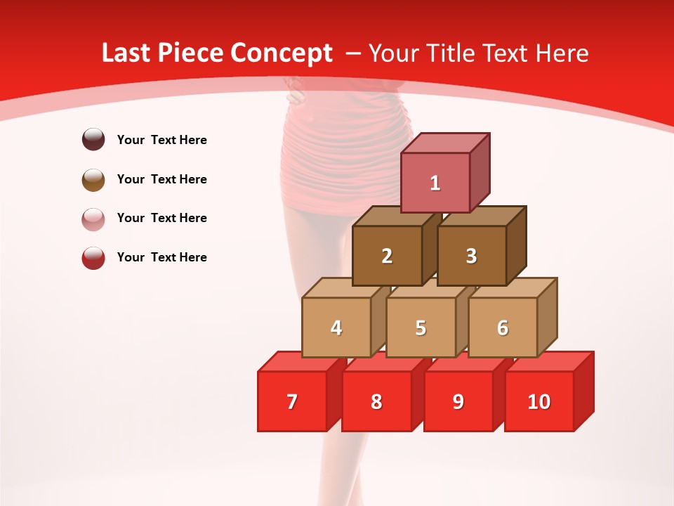 Sexy Portrait Platform PowerPoint Template