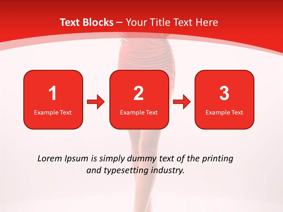 Sexy Portrait Platform PowerPoint Template