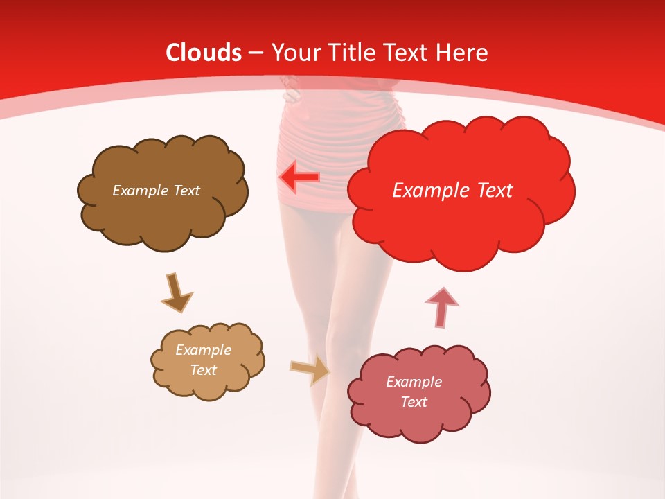 Sexy Portrait Platform PowerPoint Template