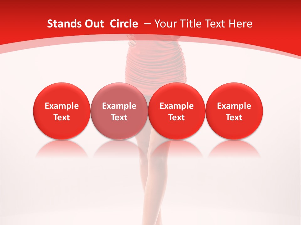 Sexy Portrait Platform PowerPoint Template