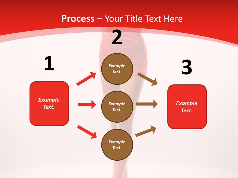 Sexy Portrait Platform PowerPoint Template