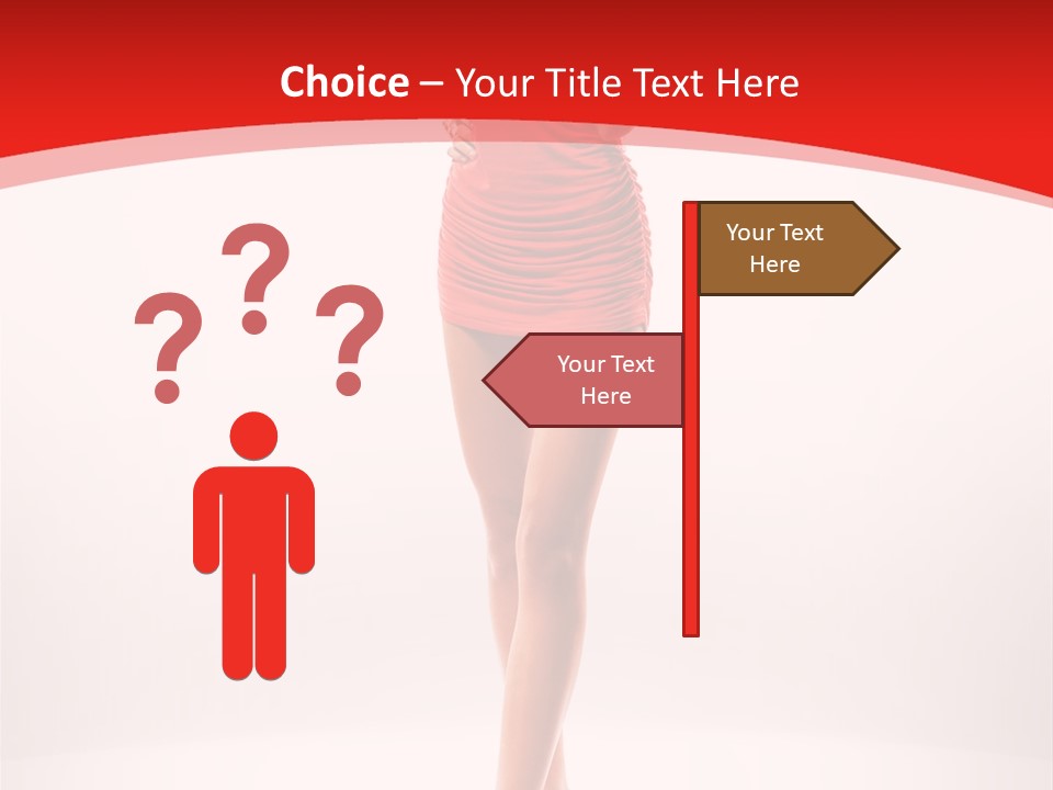 Sexy Portrait Platform PowerPoint Template