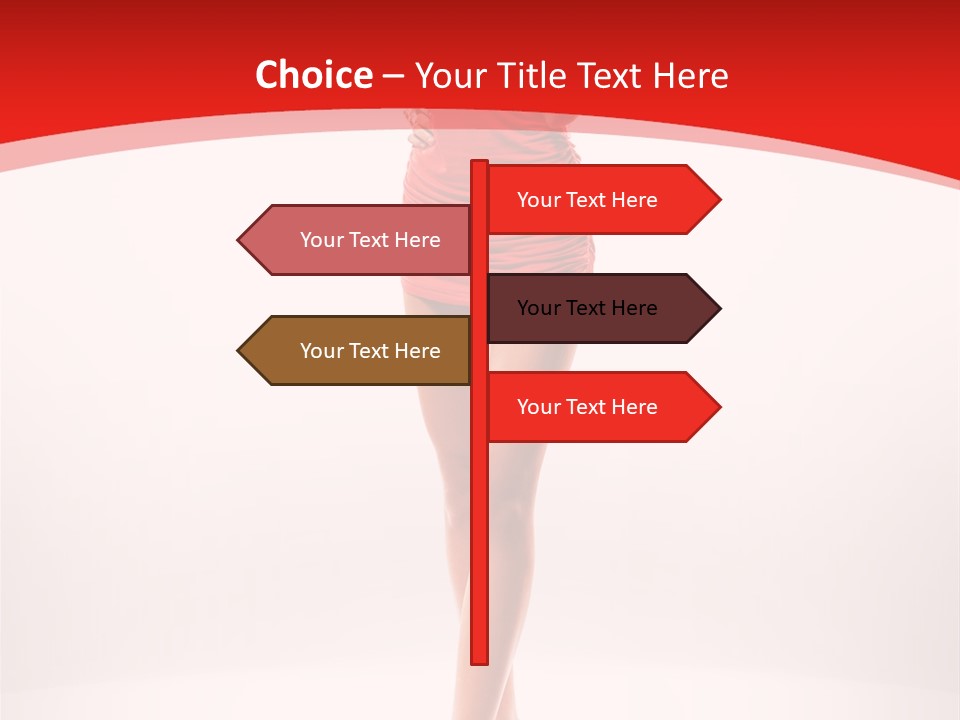 Sexy Portrait Platform PowerPoint Template