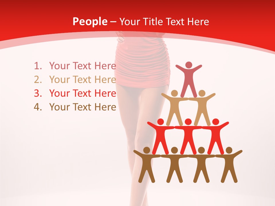 Sexy Portrait Platform PowerPoint Template