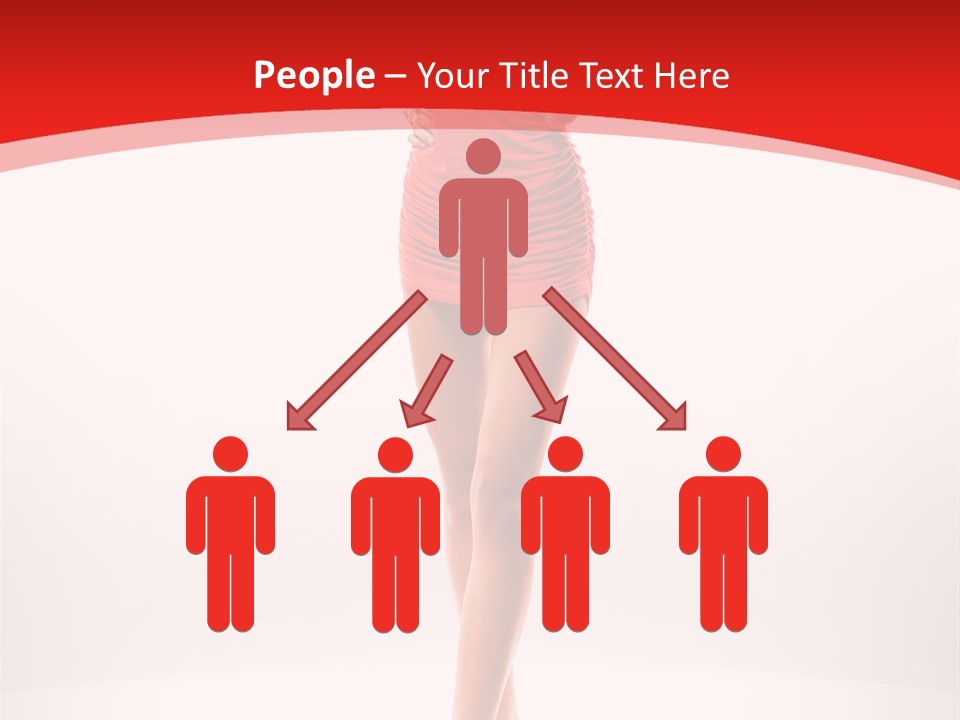 Sexy Portrait Platform PowerPoint Template