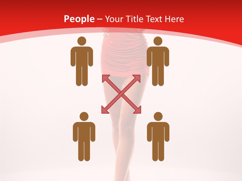 Sexy Portrait Platform PowerPoint Template