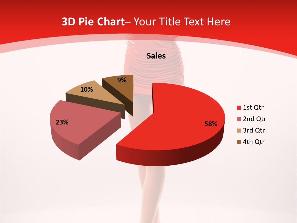 Sexy Portrait Platform PowerPoint Template