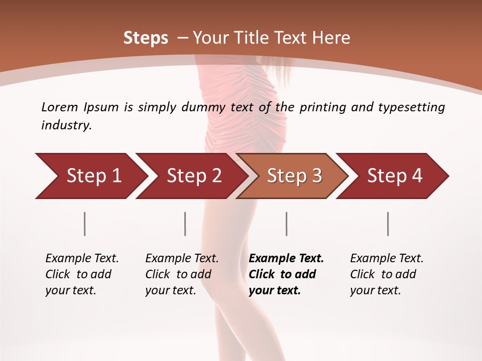 Slender Relaxed Necesser PowerPoint Template