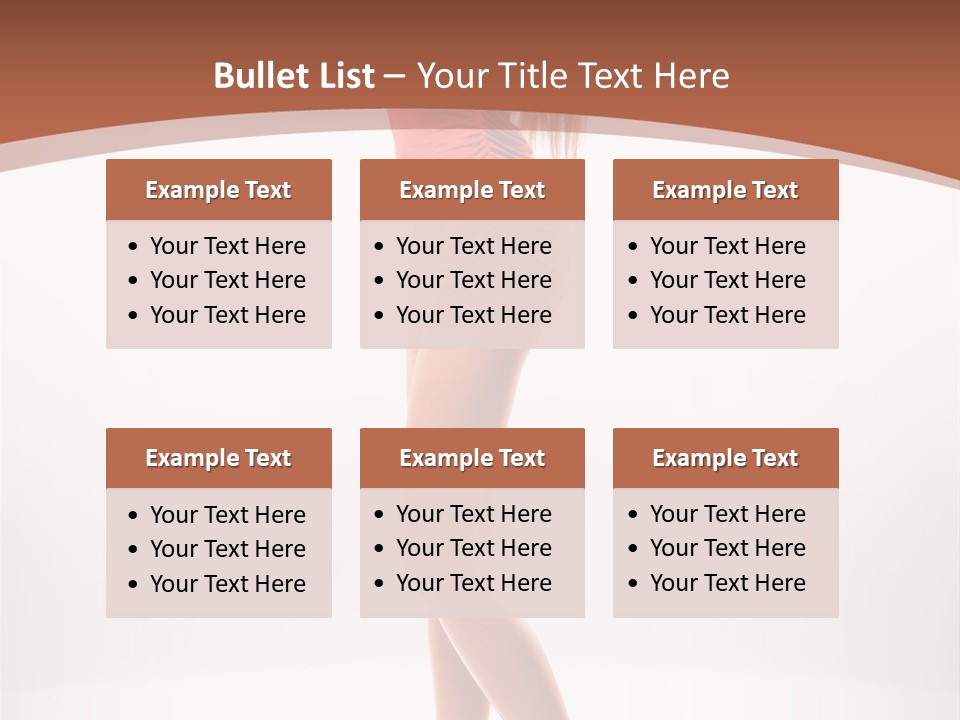 Slender Relaxed Necesser PowerPoint Template