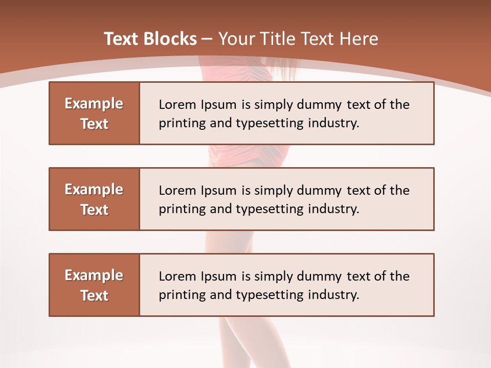 Slender Relaxed Necesser PowerPoint Template