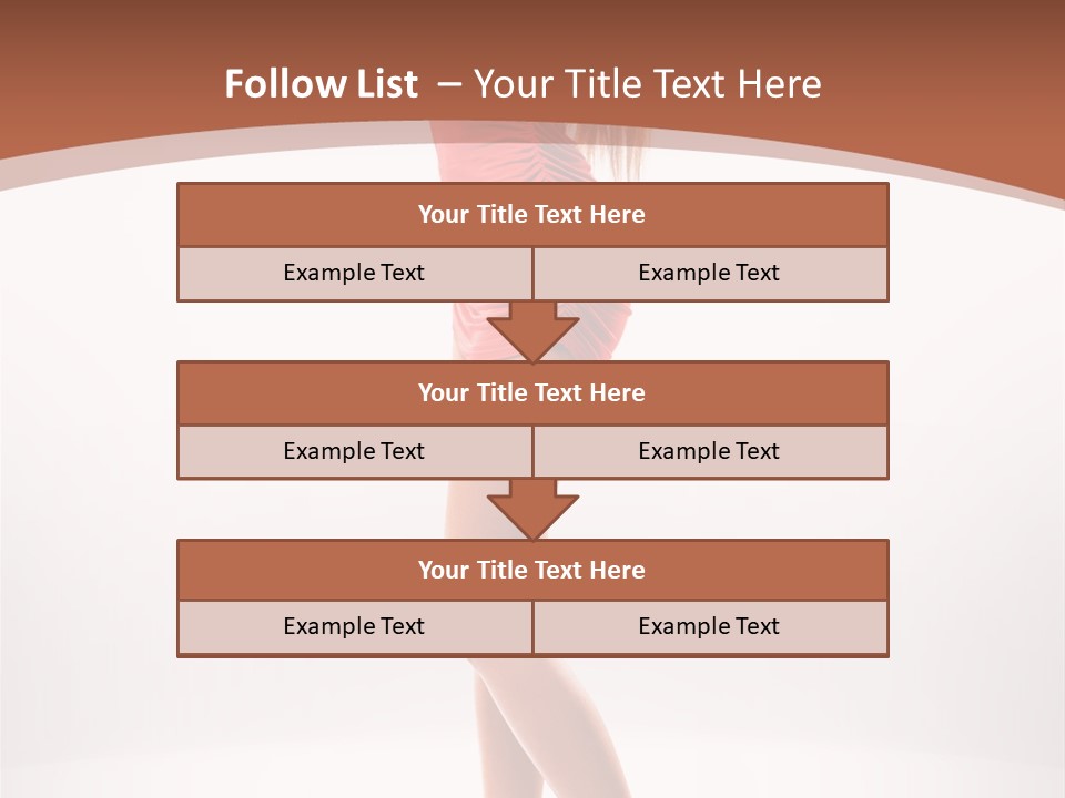 Slender Relaxed Necesser PowerPoint Template