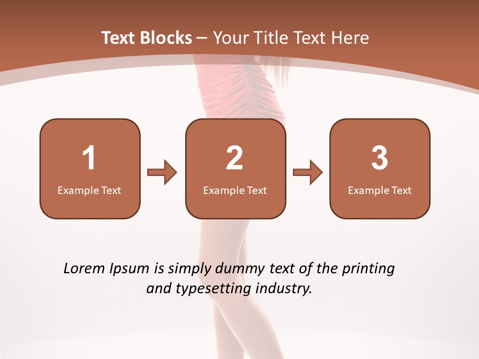 Slender Relaxed Necesser PowerPoint Template
