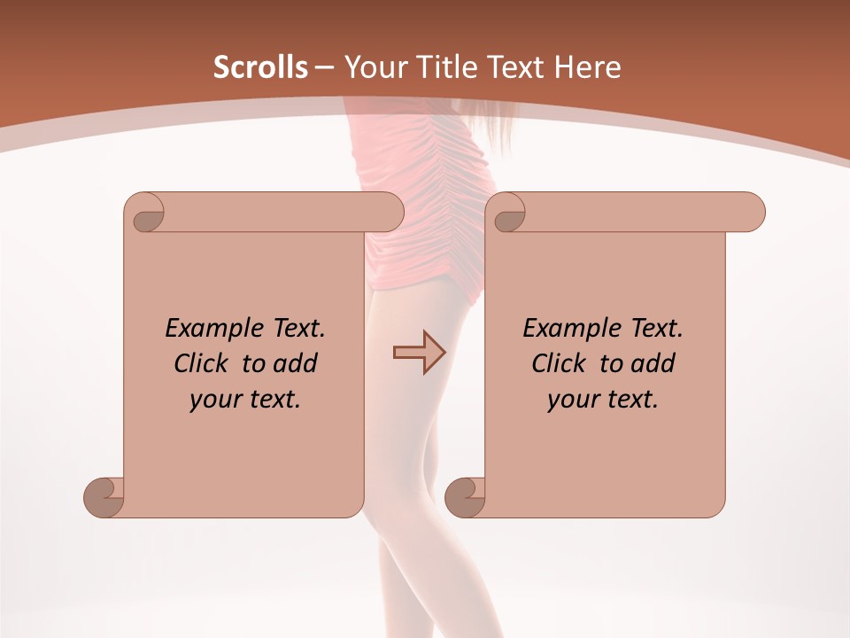Slender Relaxed Necesser PowerPoint Template