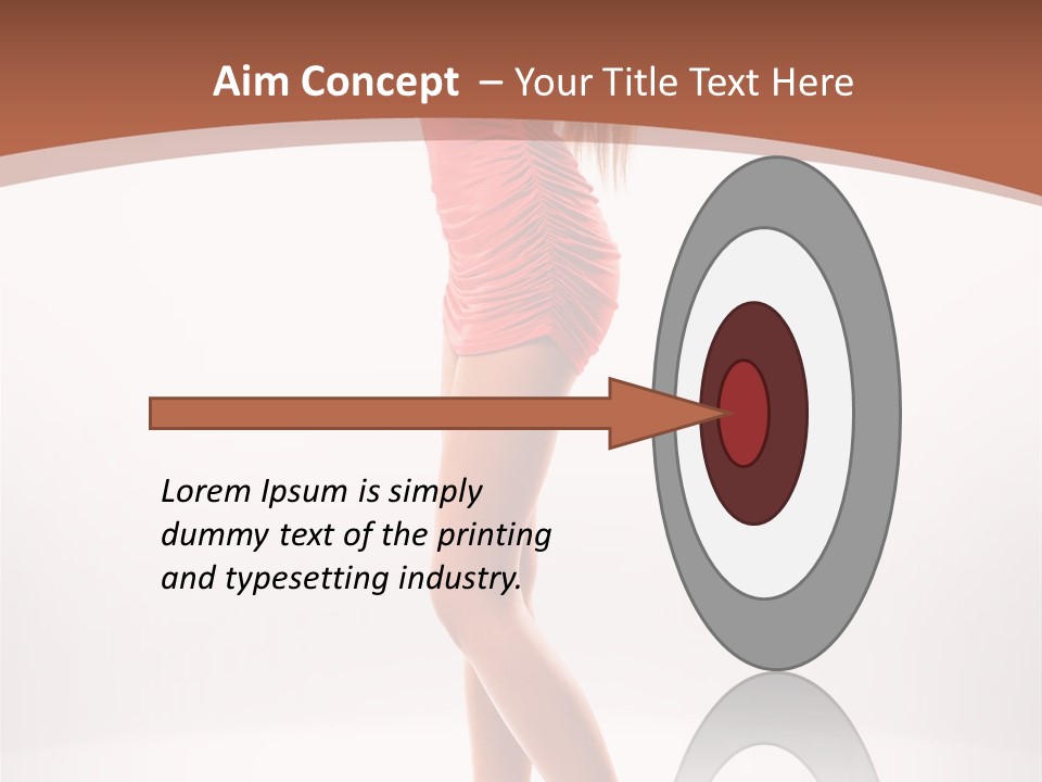 Slender Relaxed Necesser PowerPoint Template