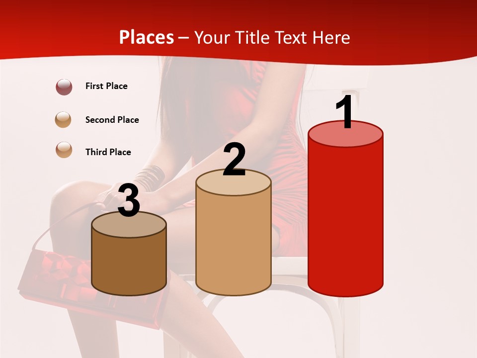 Skinny Hot Girl PowerPoint Template