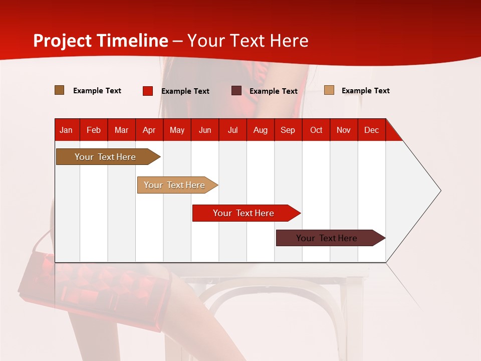 Skinny Hot Girl PowerPoint Template