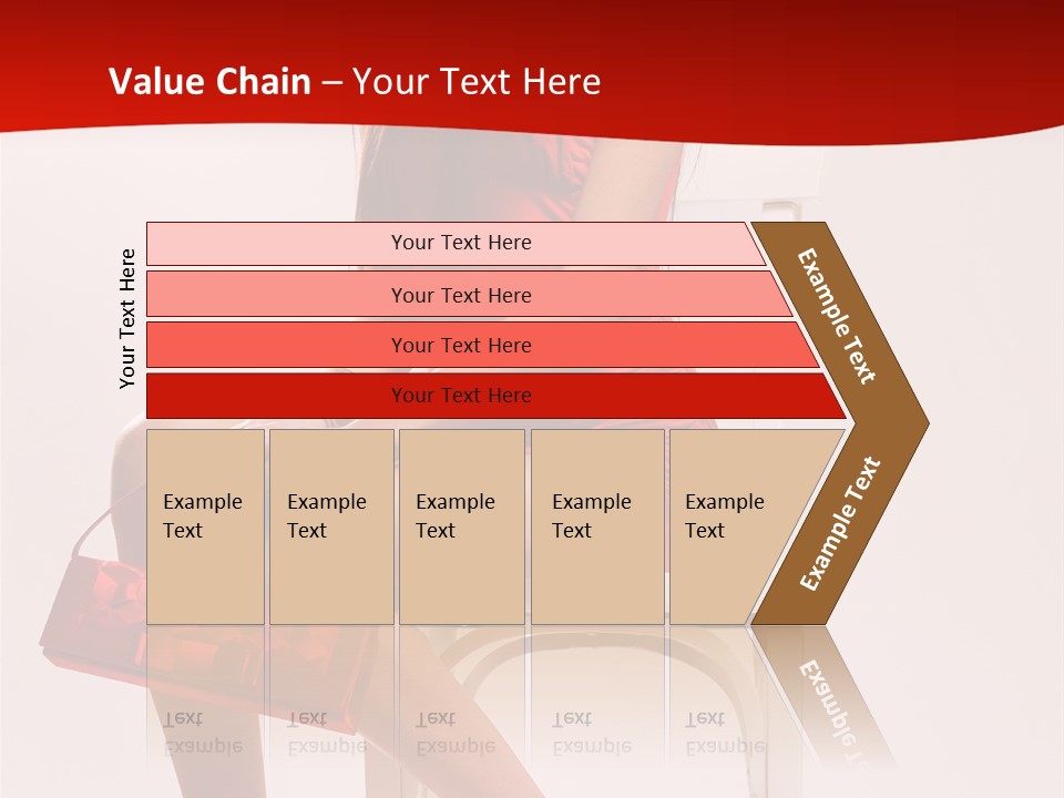 Skinny Hot Girl PowerPoint Template