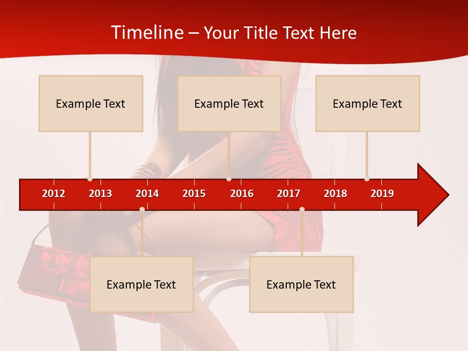 Skinny Hot Girl PowerPoint Template