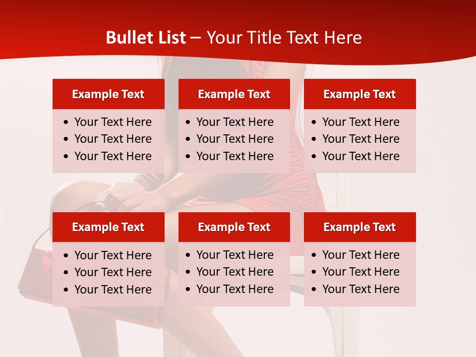 Skinny Hot Girl PowerPoint Template