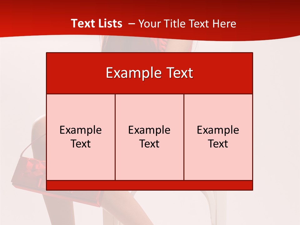 Skinny Hot Girl PowerPoint Template