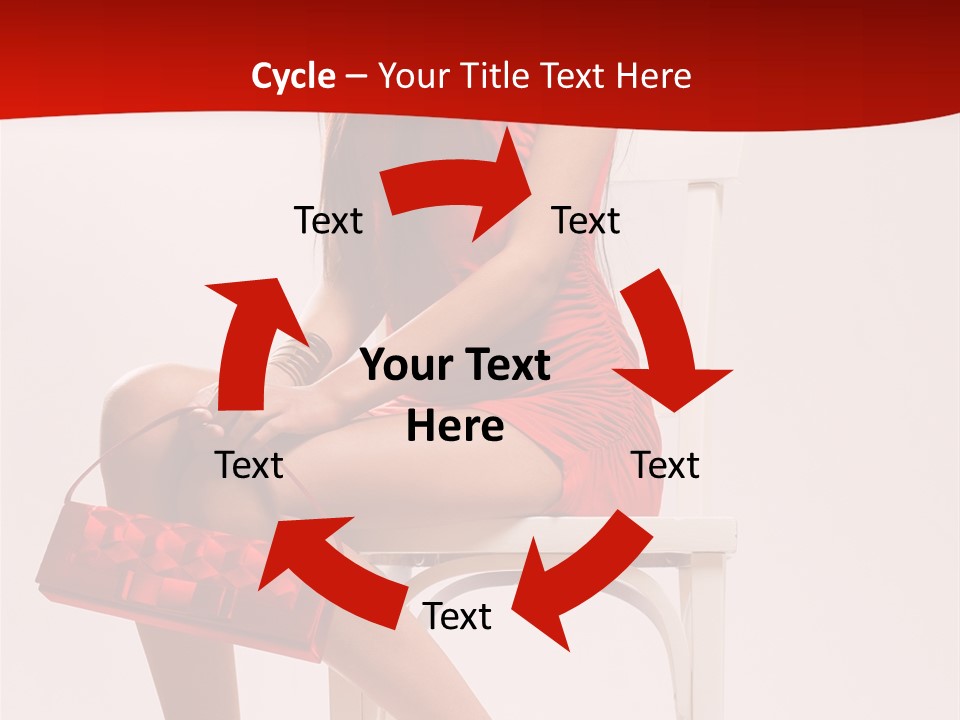 Skinny Hot Girl PowerPoint Template