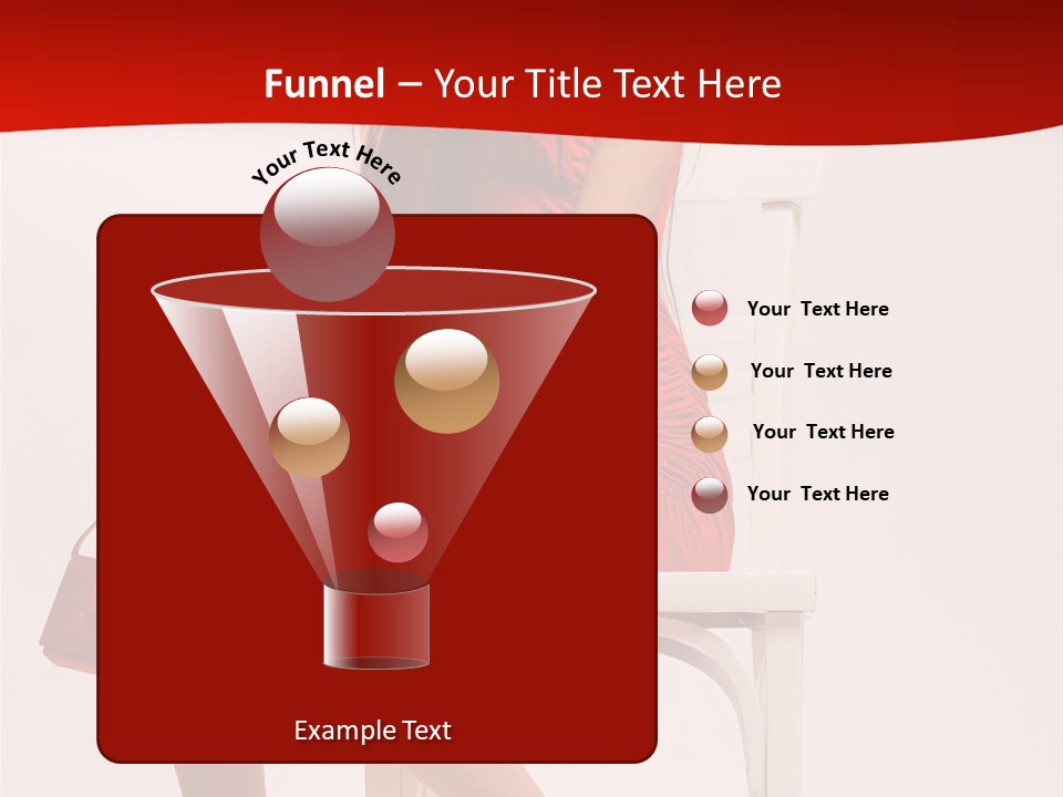 Skinny Hot Girl PowerPoint Template