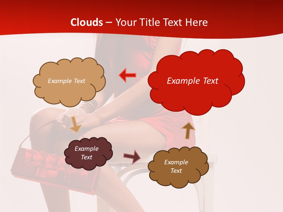 Skinny Hot Girl PowerPoint Template