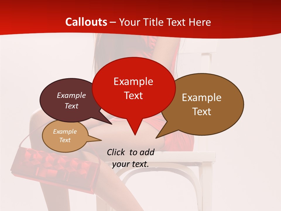 Skinny Hot Girl PowerPoint Template