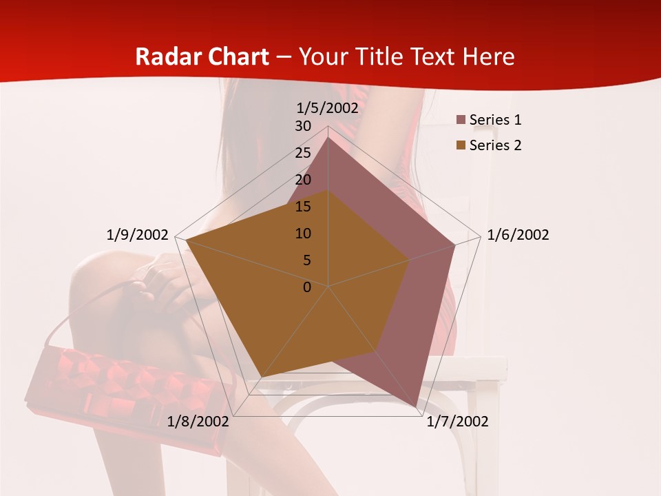 Skinny Hot Girl PowerPoint Template