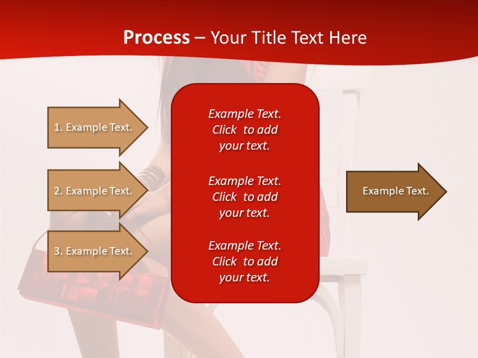 Skinny Hot Girl PowerPoint Template