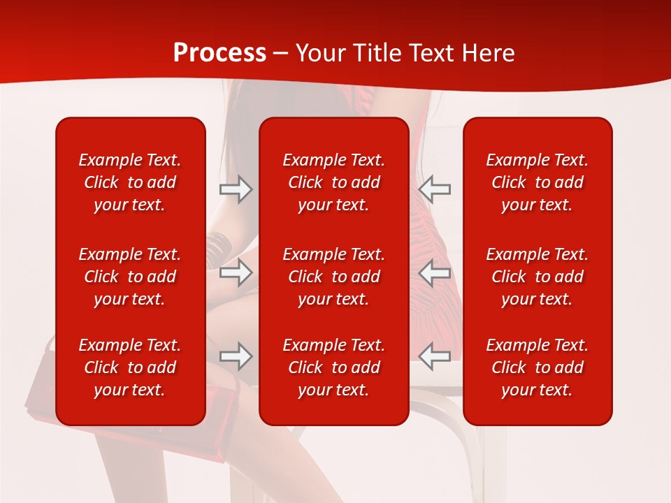 Skinny Hot Girl PowerPoint Template