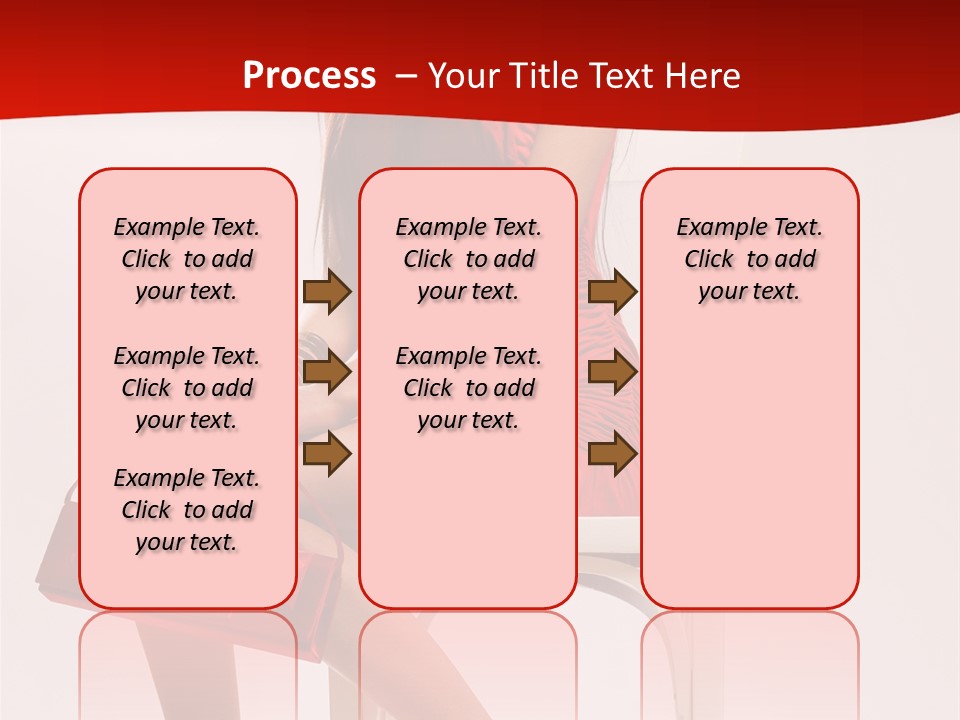 Skinny Hot Girl PowerPoint Template
