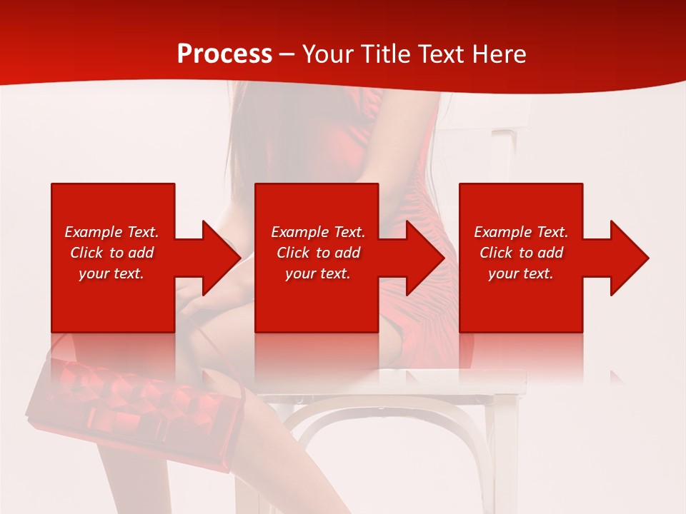 Skinny Hot Girl PowerPoint Template